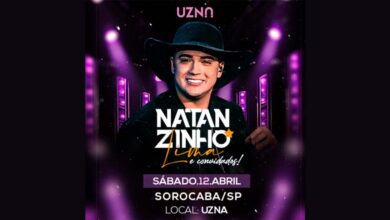 Natanzinho Lima Faz sua Primeira Apresentação em Sorocaba no Dia 12 de Abril