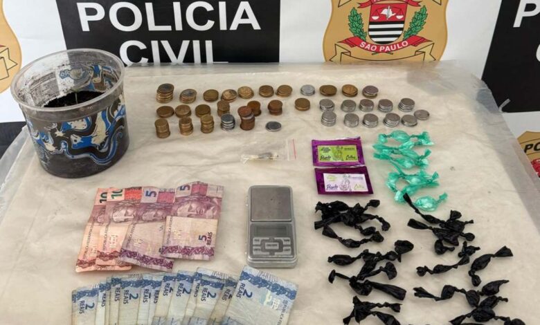 Polícia Civil realiza operações contra o tráfico de drogas em Araçoiaba da Serra e Salto de Pirapora