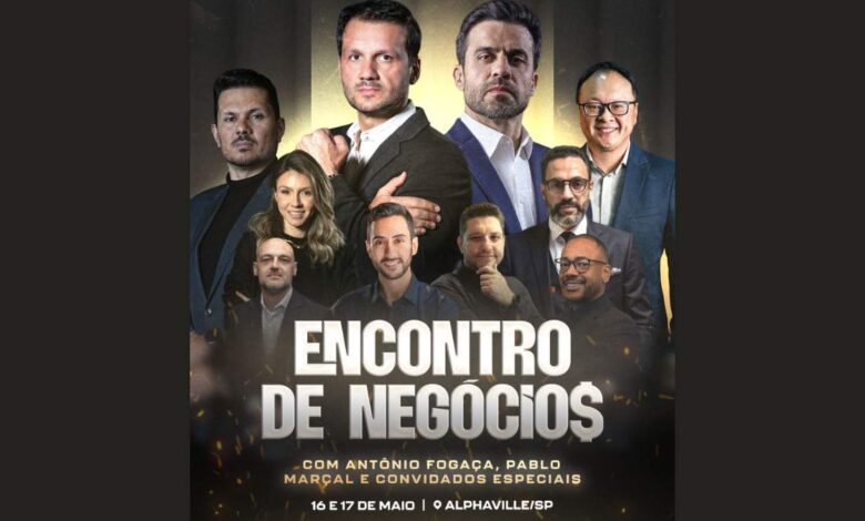 Encontro de Negócios com Antonio Fogaça e Pablo Marçal: O evento do século que vai transformar sua vida e sua empresa