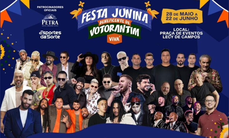 Programação Festa Junina de Votorantim