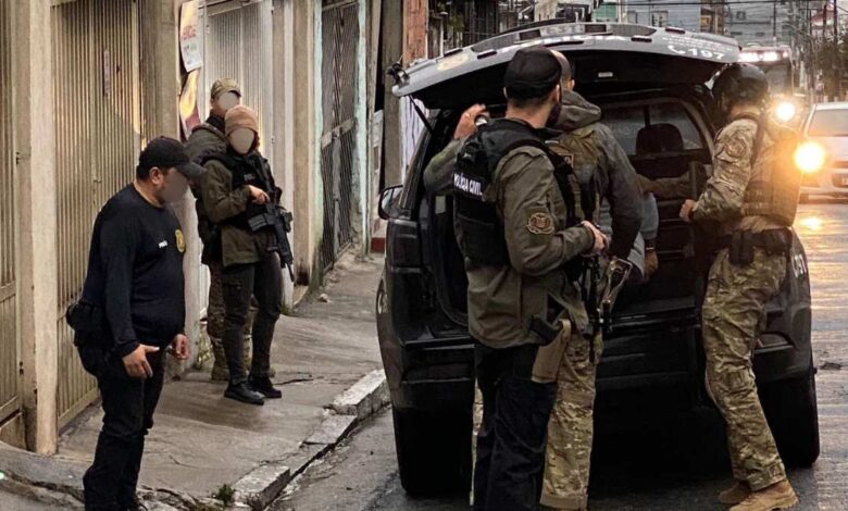 Polícia Civil de Sorocaba prende três suspeitos durante