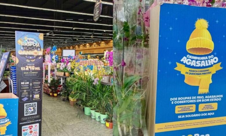 Campanha do Agasalho do Boa Supermercados vai aquecer o inverno de famílias em sete cidades do interior paulista
