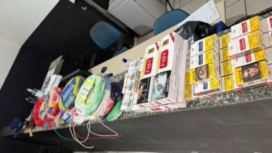 Polícia Civil de Salto prende homem por receptação e apreende fios e cigarros