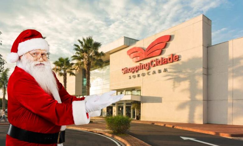Magia de fim de ano: Natal Shopping Cidade Sorocaba terá chegada do Papai Noel e programação especial no dia 20