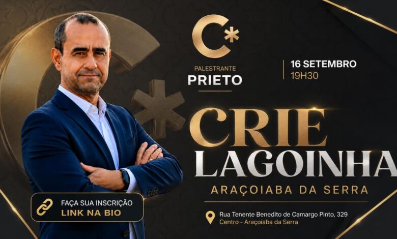 CRIE chega a Araçoiaba da Serra e propõe crescimento empresarial com propósito e valores